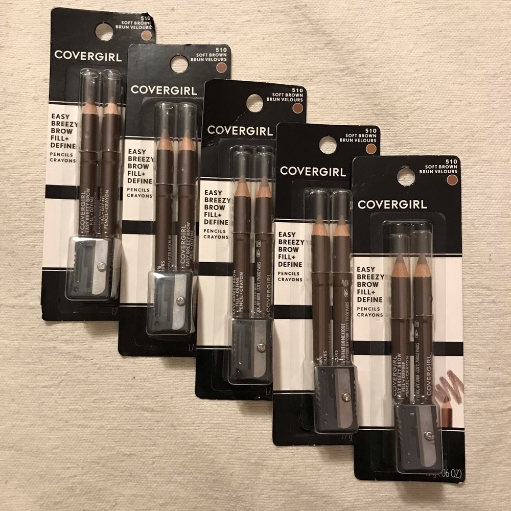 Covergirl Easy Breezy Brow Fill + Define Pencil Crayons (5)